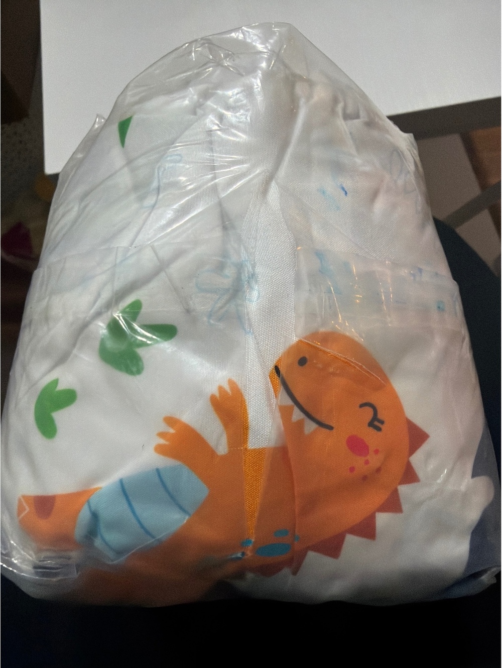 Baby Crib Sheets Set with Dinosaur and Animal Prints, 100% Polyester, Fits 0-3 Y